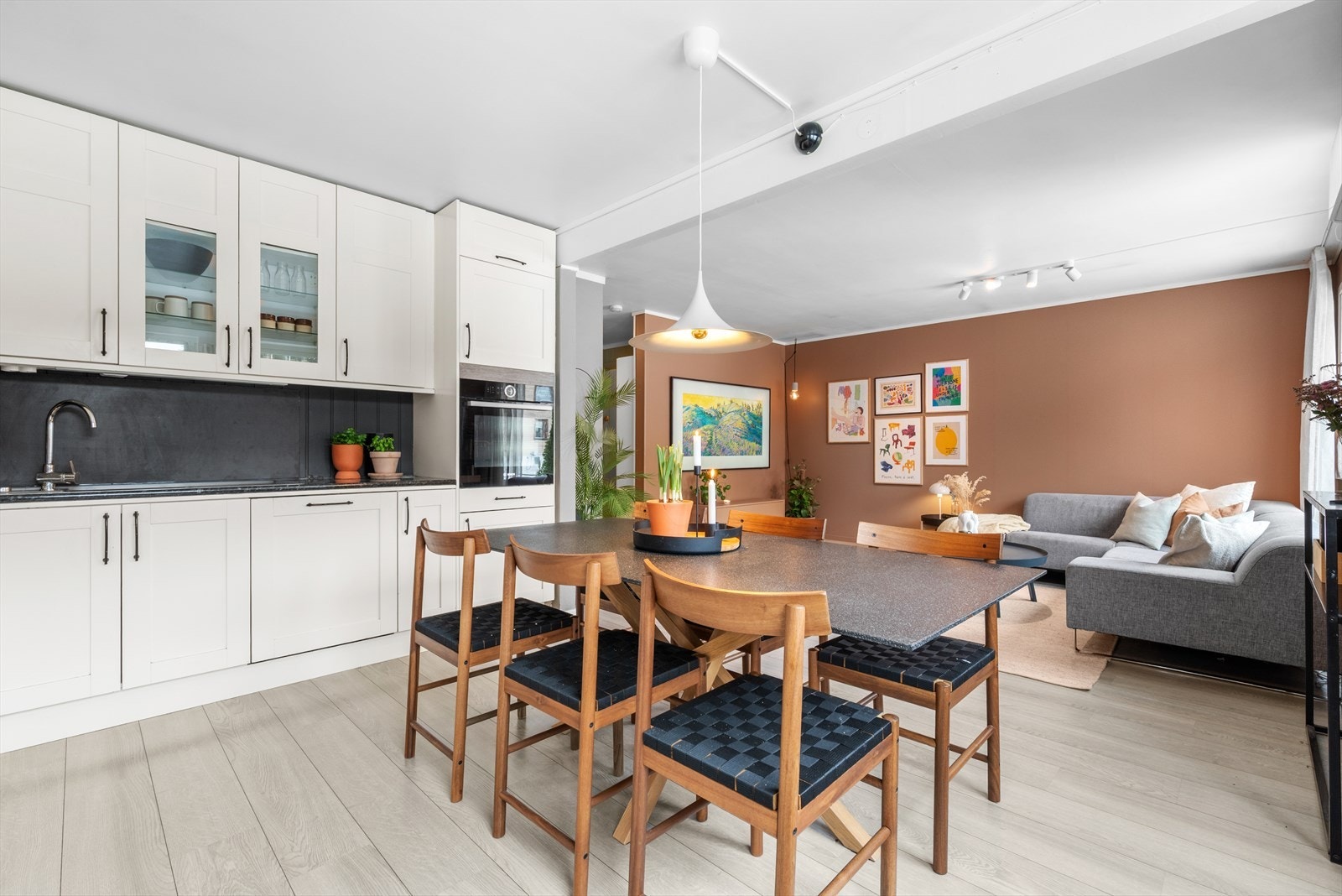 Her er det mulig til å møblere i ulike soner, etter eget ønske. Galleribilde