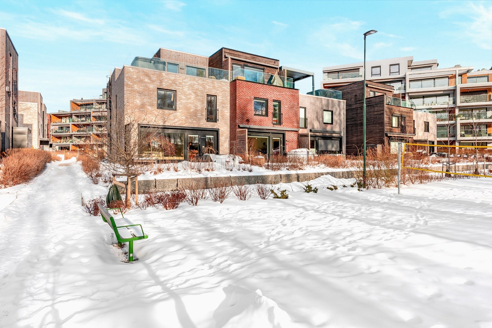 Theodor Hansens vei 7A vinterstid Galleribilde