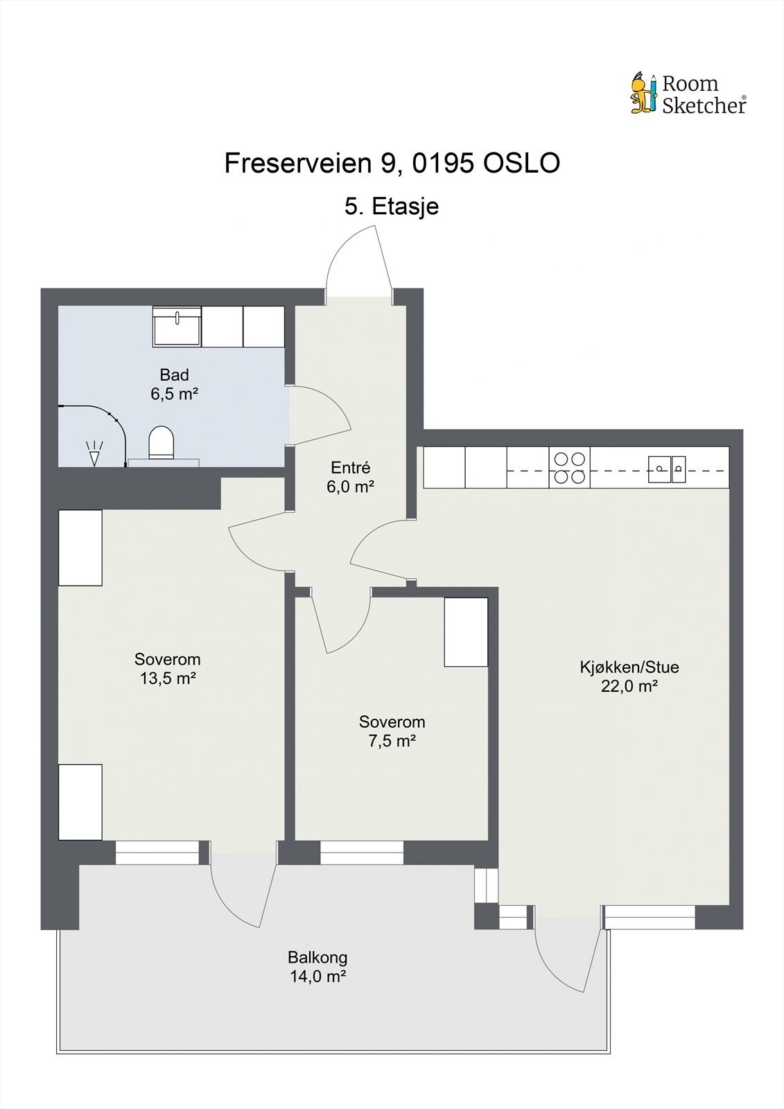 Plantegning. Galleribilde