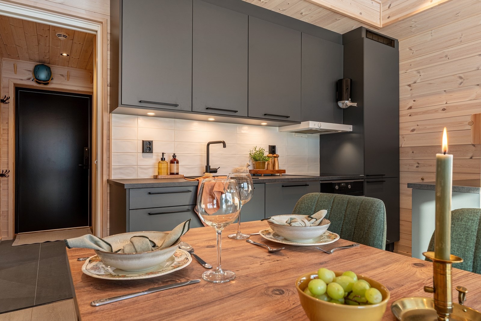 Moderne kjøkkeninnredning fra kvalitetsleverandøren Sigdal Galleribilde