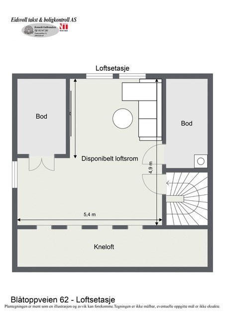 Loftsetasje Galleribilde