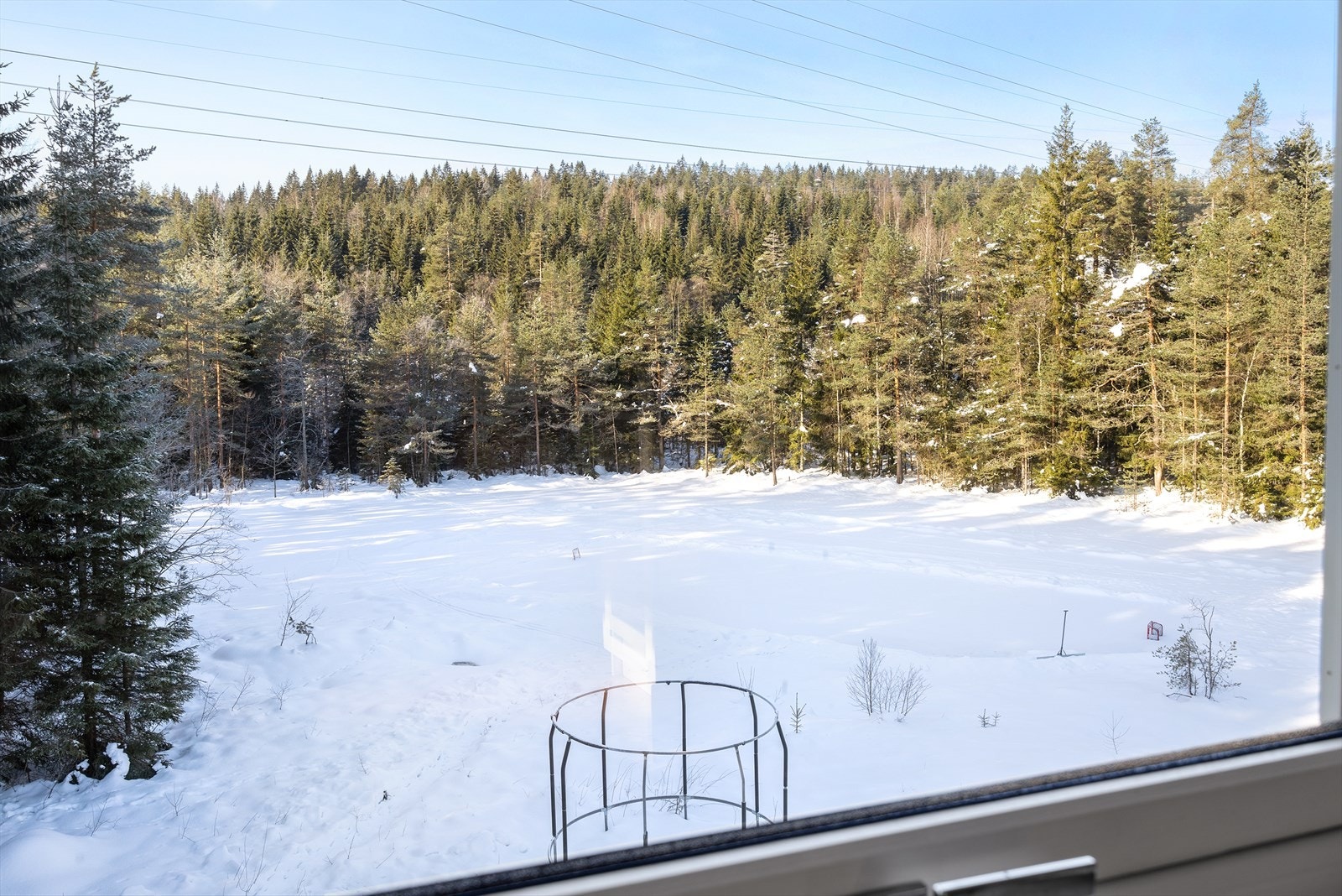 Flott utsyn fra soverom. Galleribilde