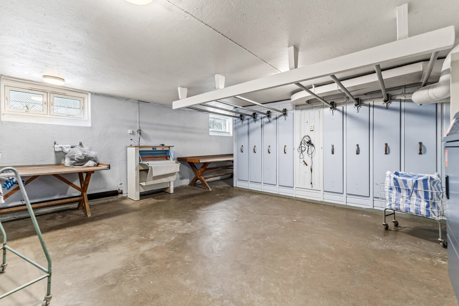 Borettslaget har også felles veldferdsrom som kan leies og felles trimrom. Galleribilde