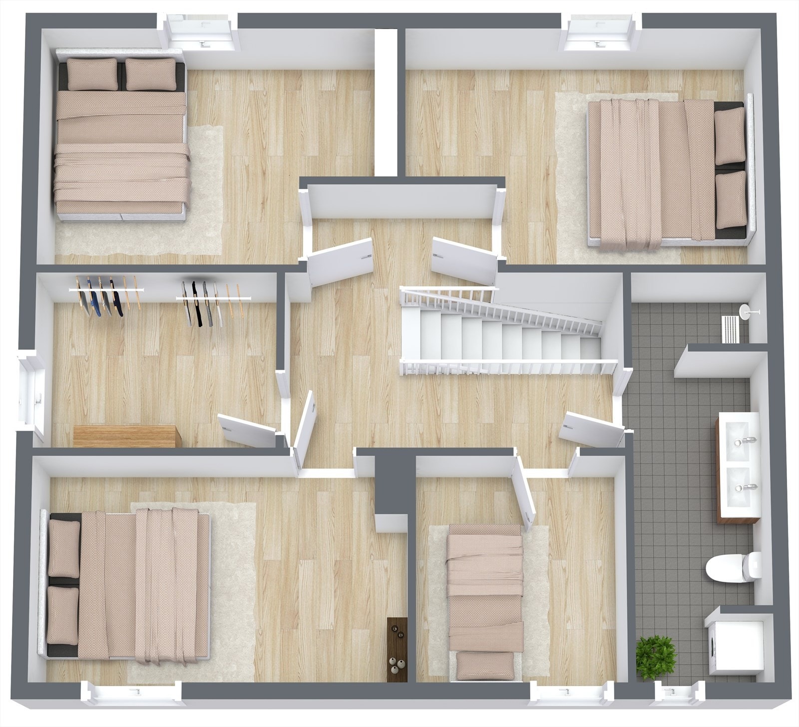 Planskisse 2. etg - avvik vil forekomme Galleribilde