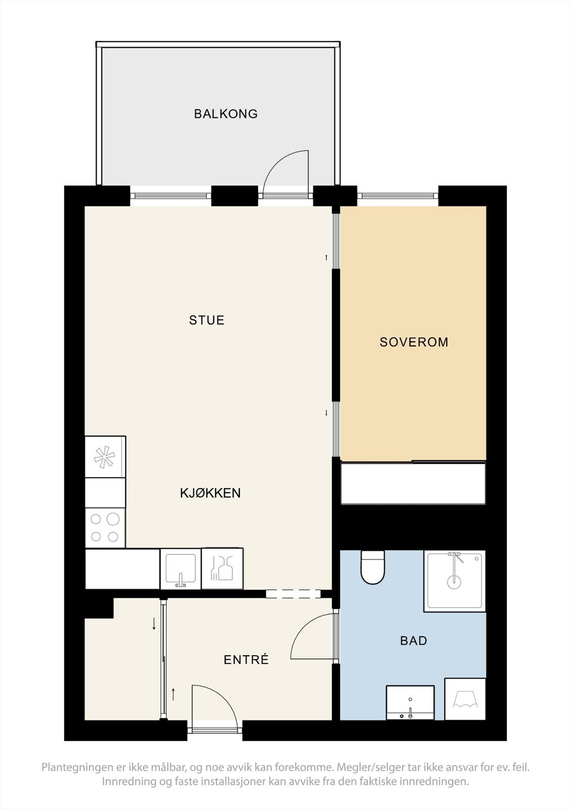 Plantegning - 4. etasje Galleribilde