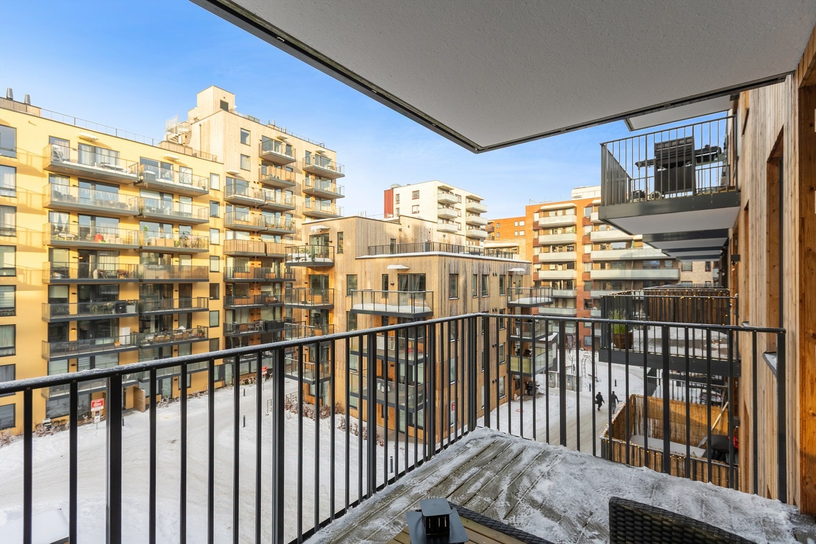 Utsikt til fellesområde. Galleribilde