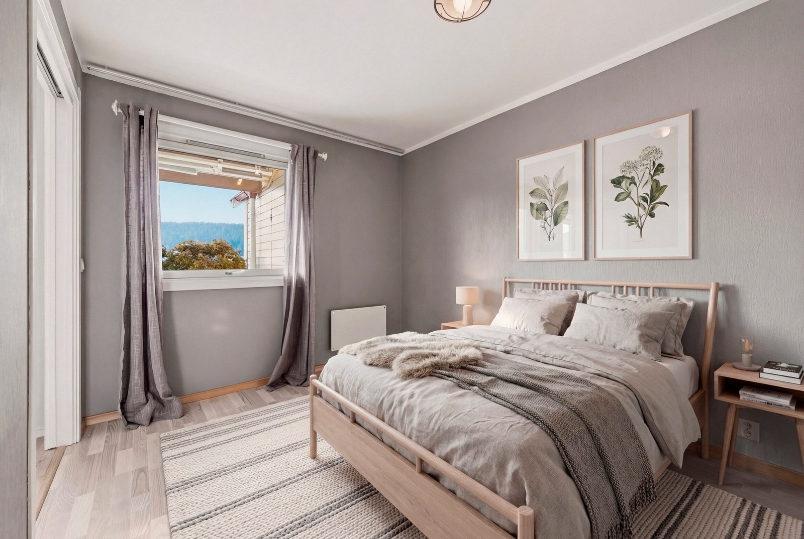 Rommet er digitalt stylet for å illustrer hvordan det kan se ut. Galleribilde