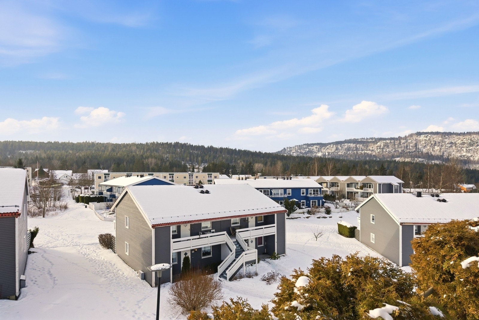 Nydelig utsikt som kan nytes fra balkongen Galleribilde