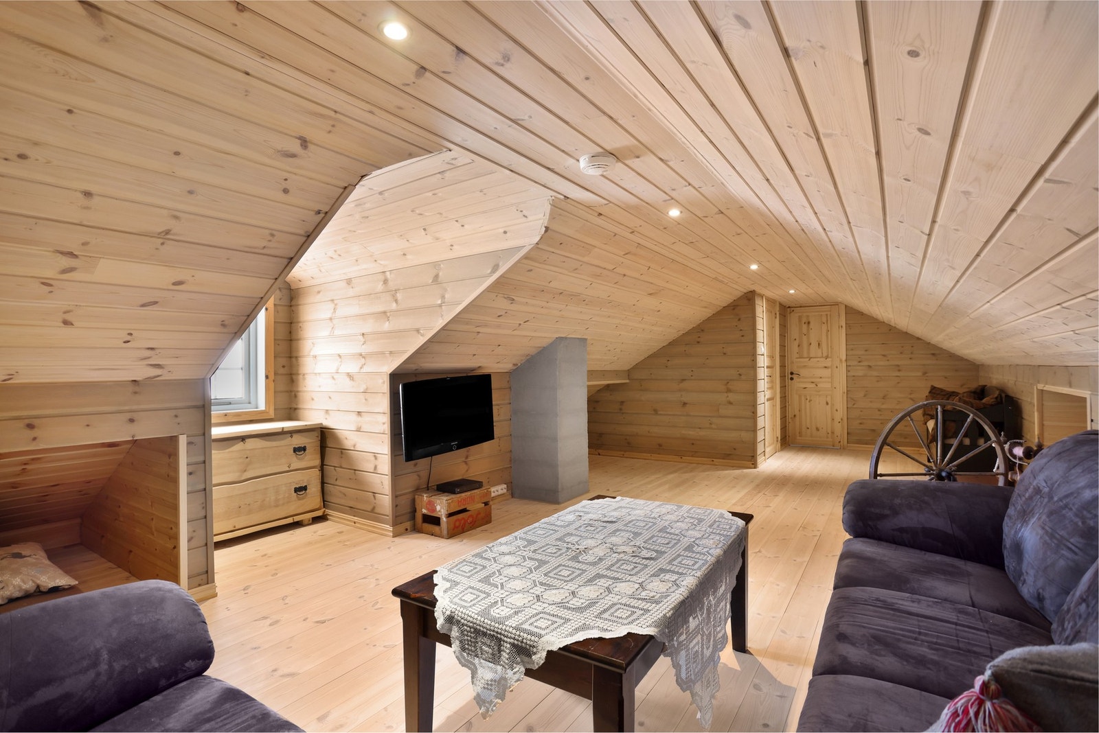 Hyggelig og romslig loftstue Galleribilde