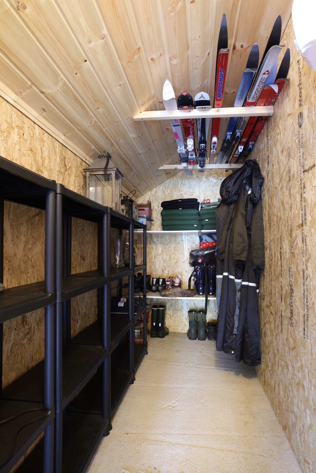 Praktisk utvendig bod Galleribilde