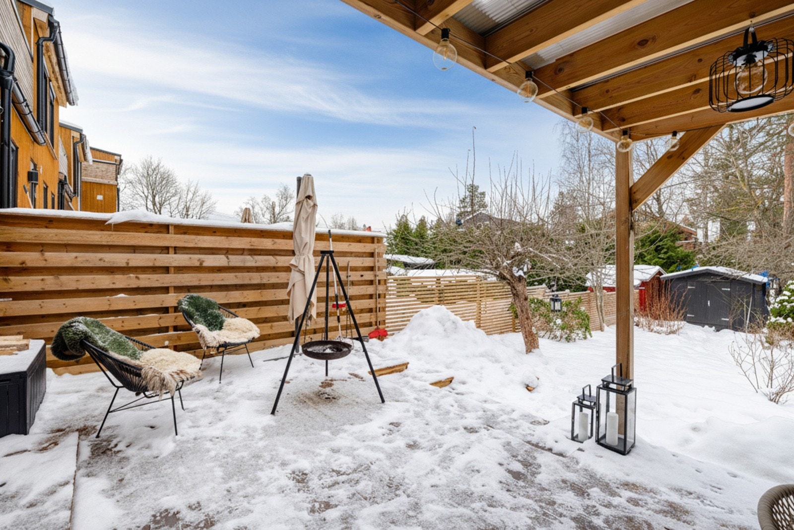 Boligen har en til terrasse på 29 m². Galleribilde
