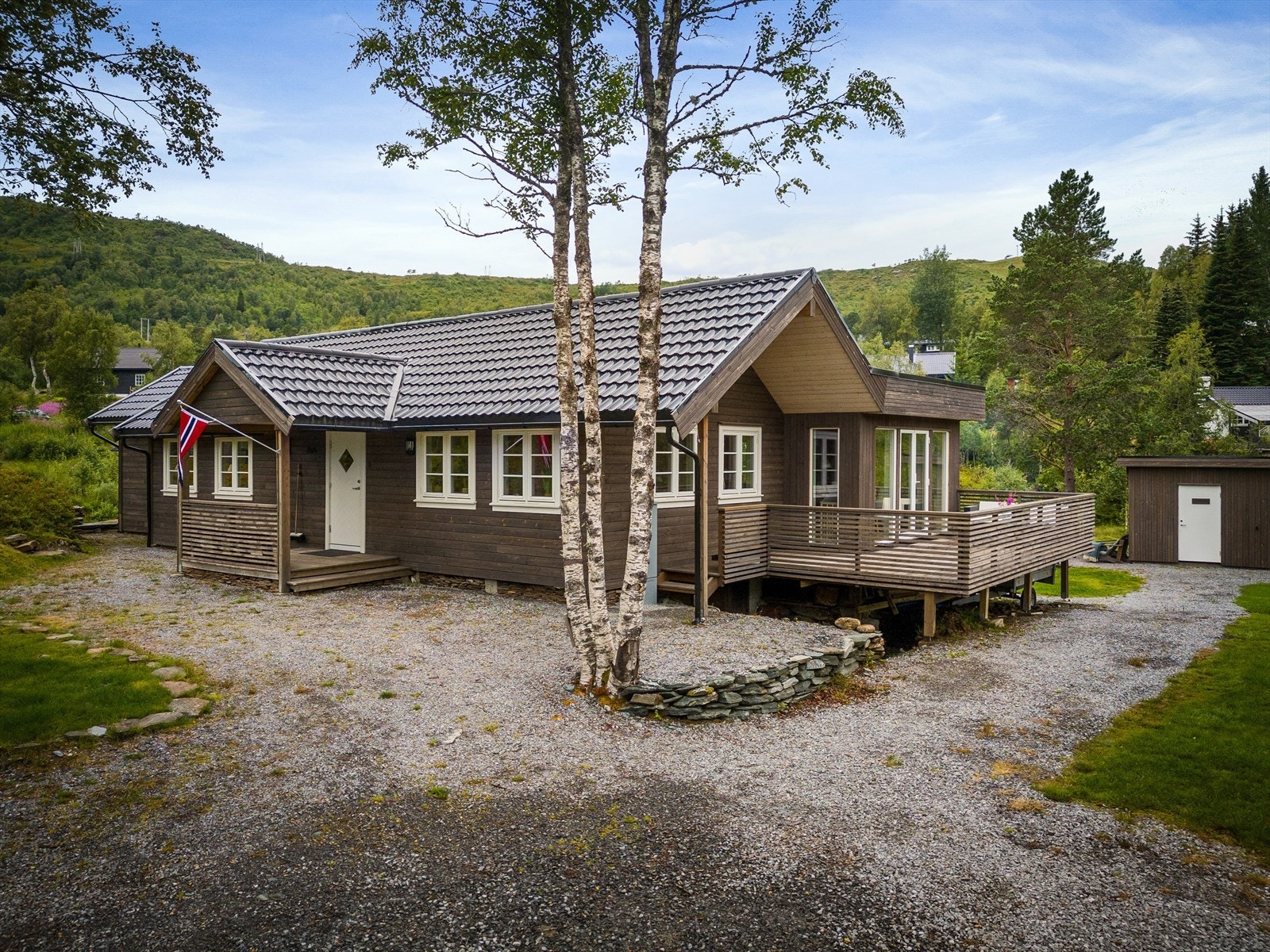 Her får du helårshyttedrømmen ca. 60 min fra Bergen! Galleribilde