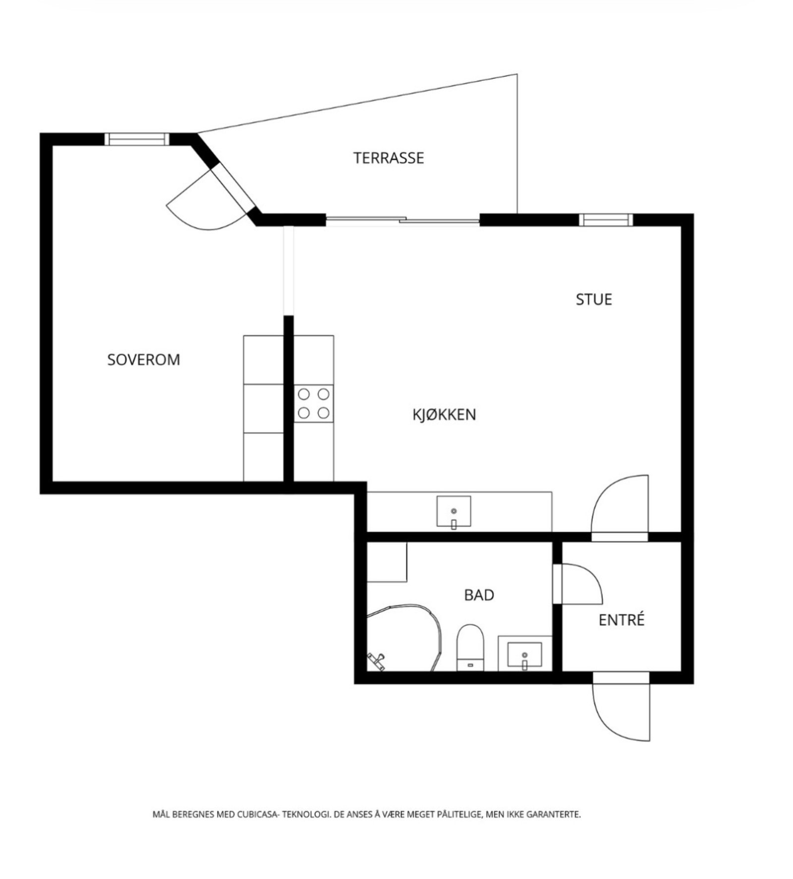 Plantegning. Galleribilde