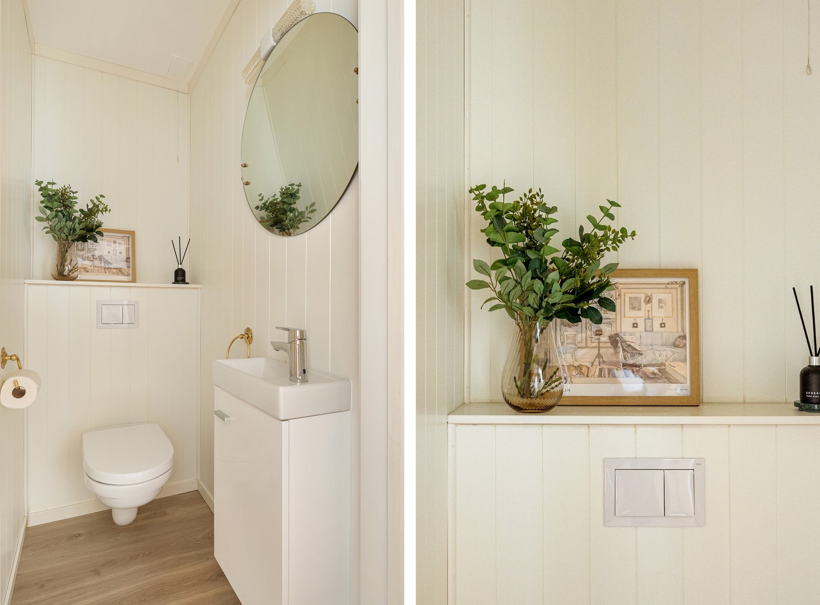 Gjestetoalett. Galleribilde