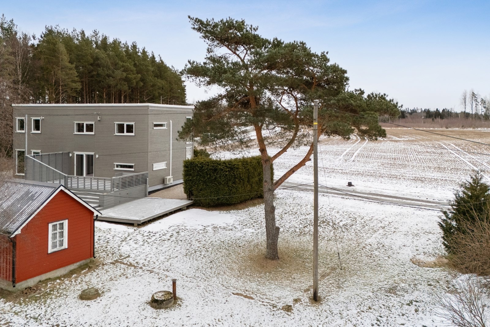 Landlig og idyllisk beliggenhet Galleribilde