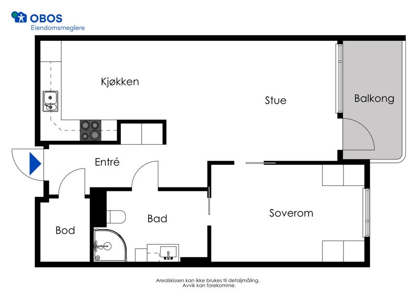 Plantegning leil 341 Galleribilde