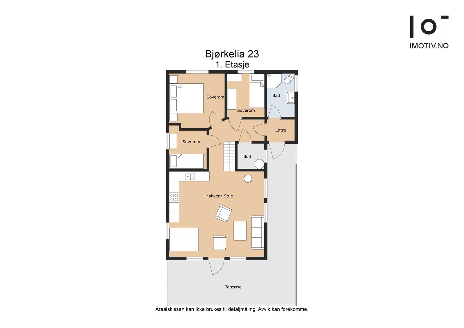 - Plantegning: BRA- 56 kvm - Galleribilde