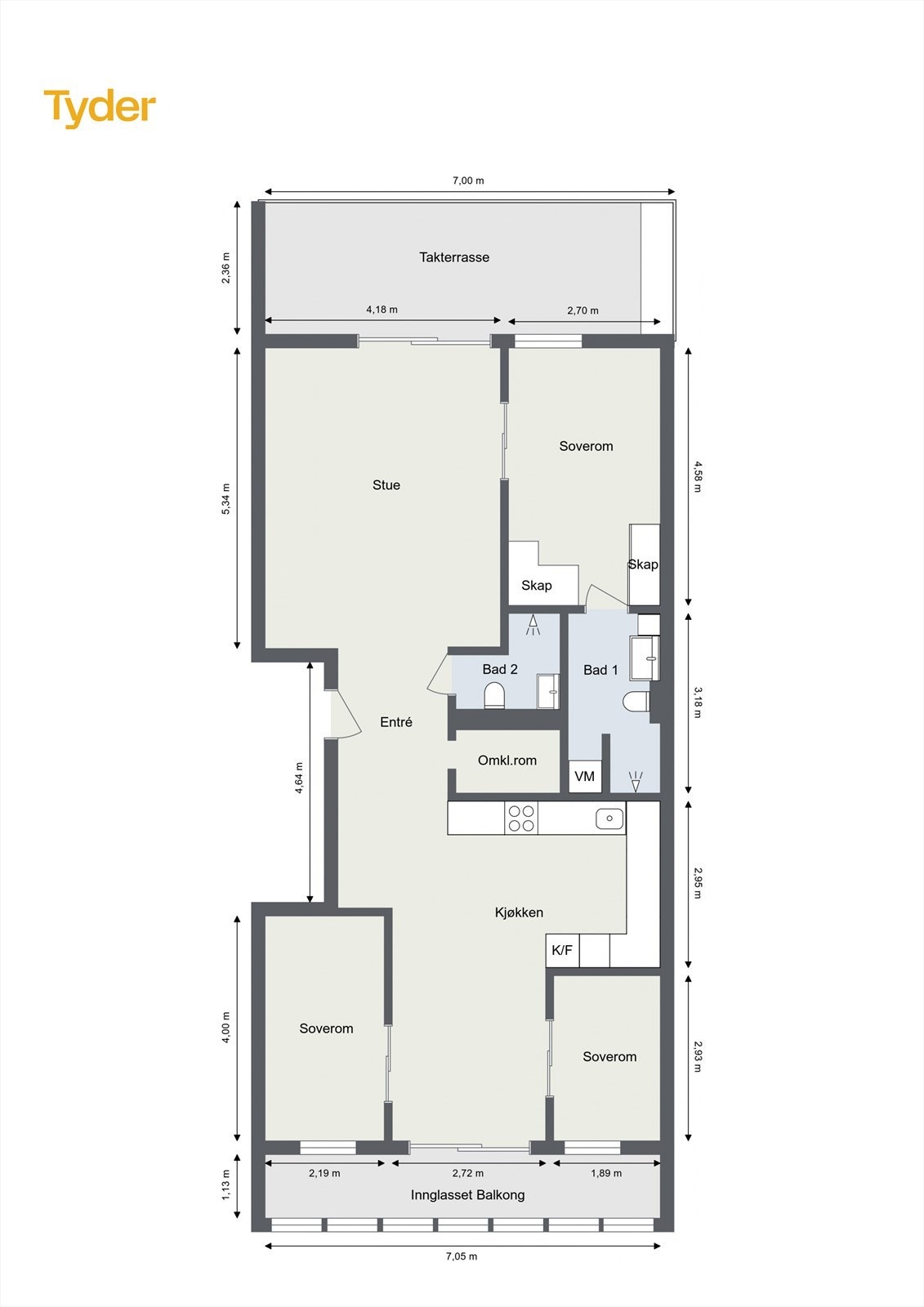 Plantegning. Galleribilde