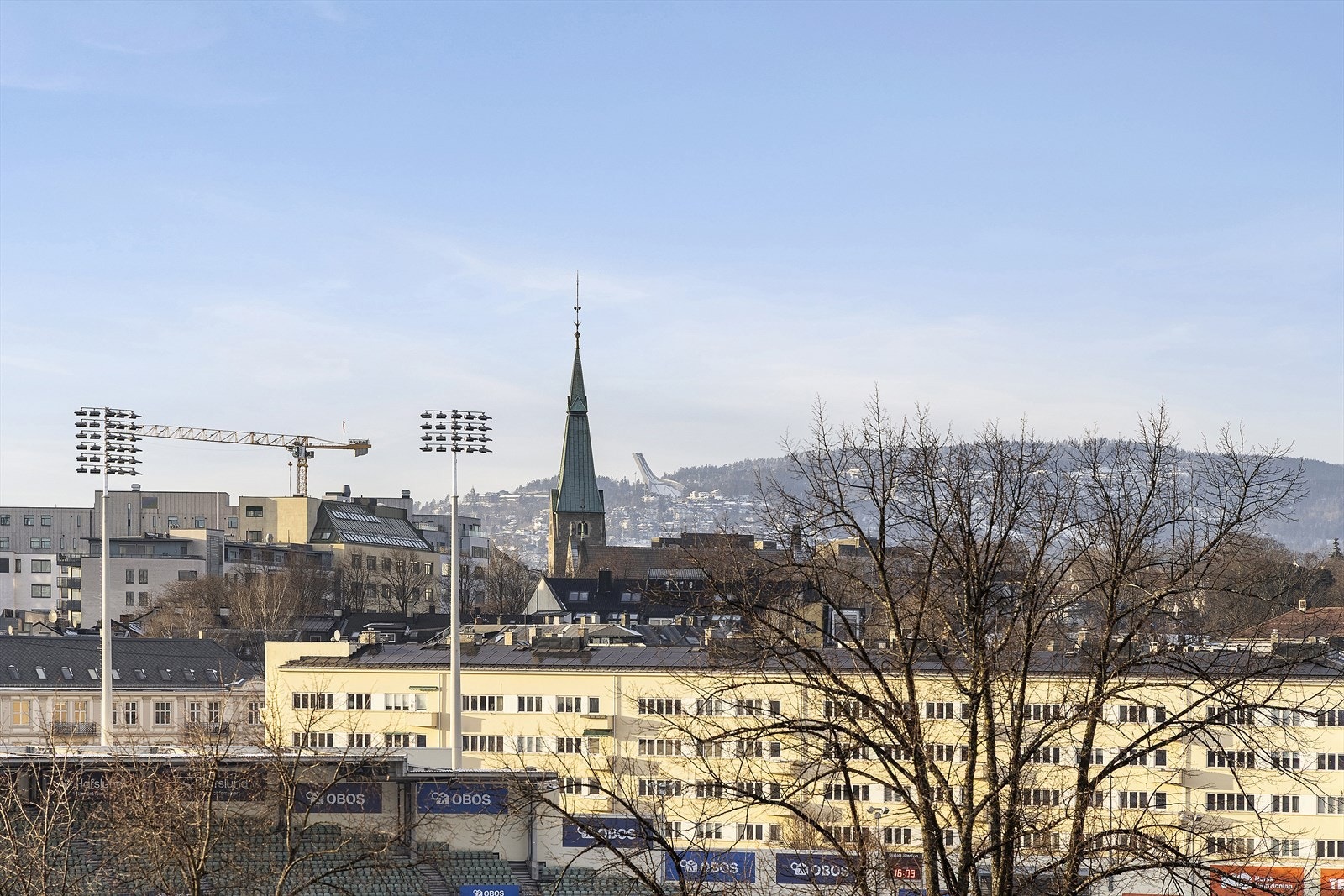 Balkongen har vakker utsikt Galleribilde