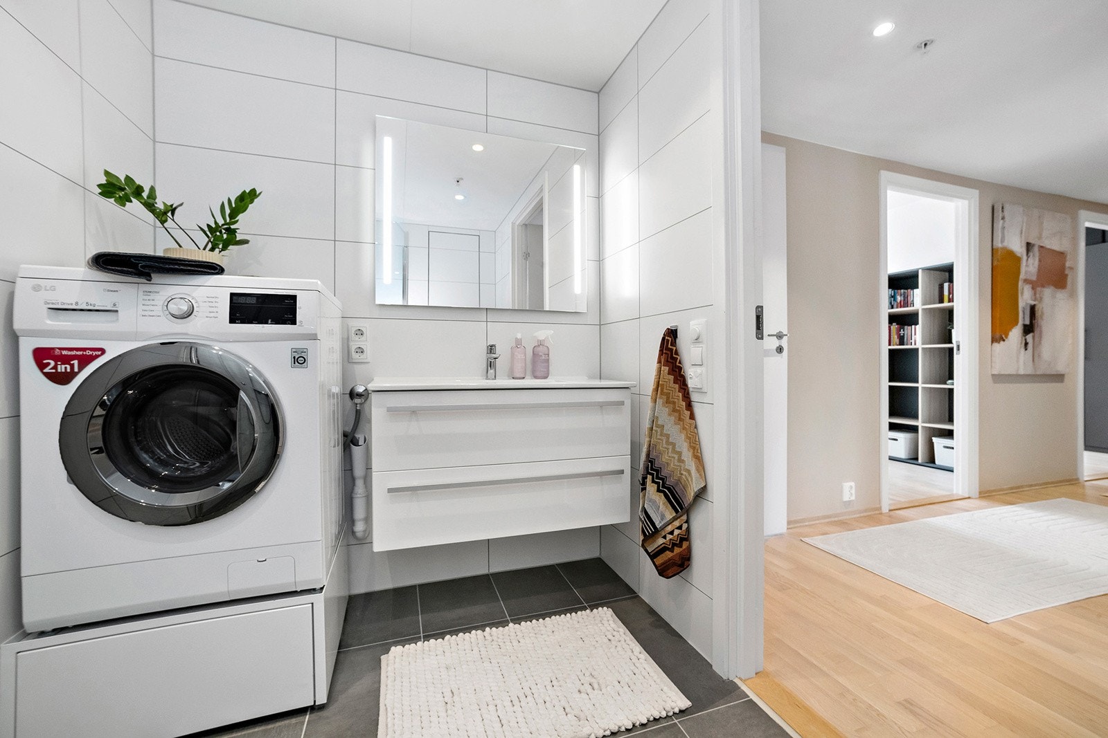 Det er opplegg for vaskemaskin Galleribilde