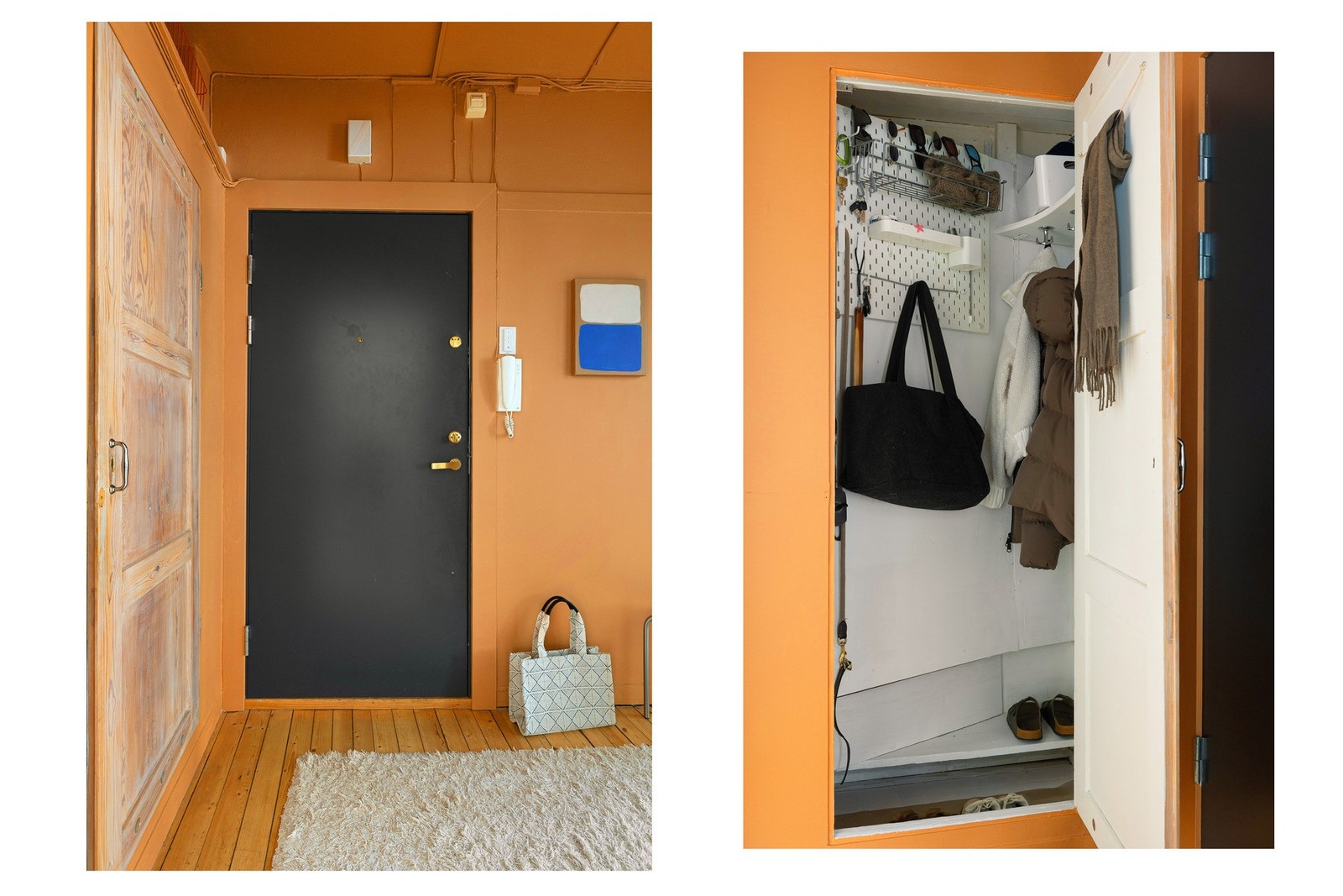 Gjem bort yttertøy og småstæsj! Galleribilde