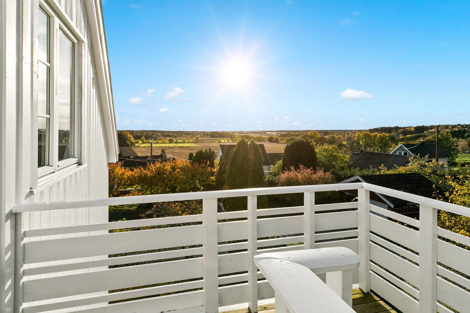 Fra inngangspartiet i 2.etasje kan man se langt Galleribilde