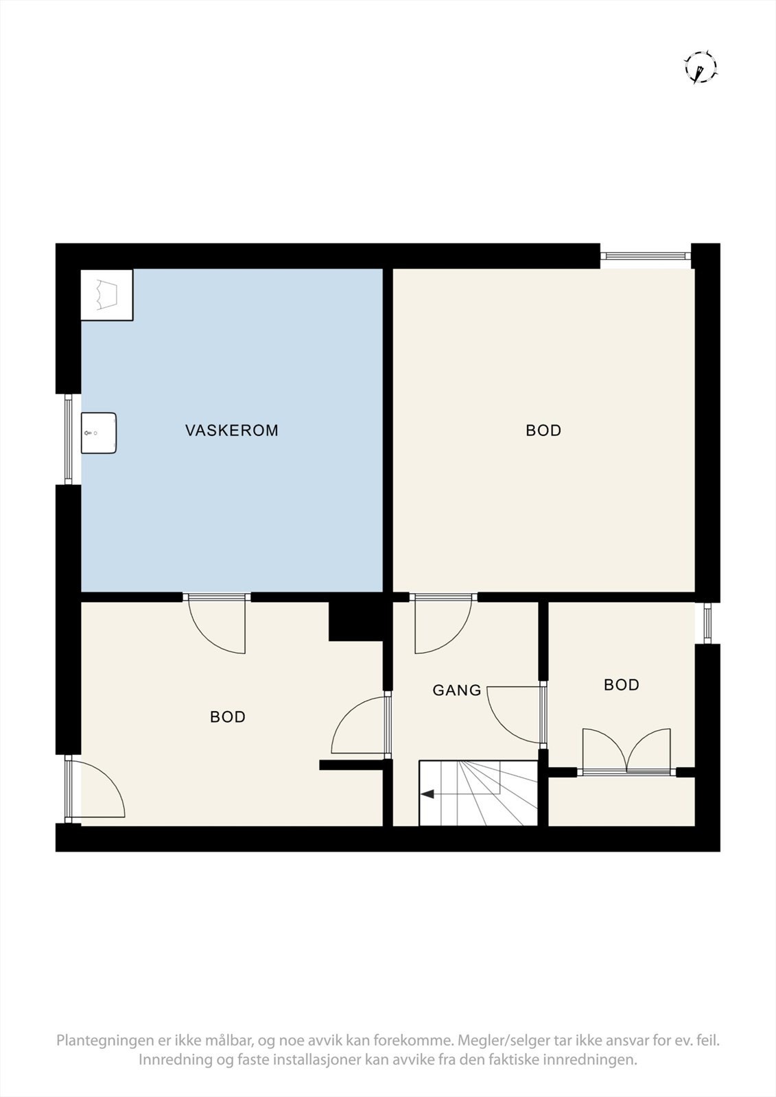 Plantegning Kjeller. Galleribilde