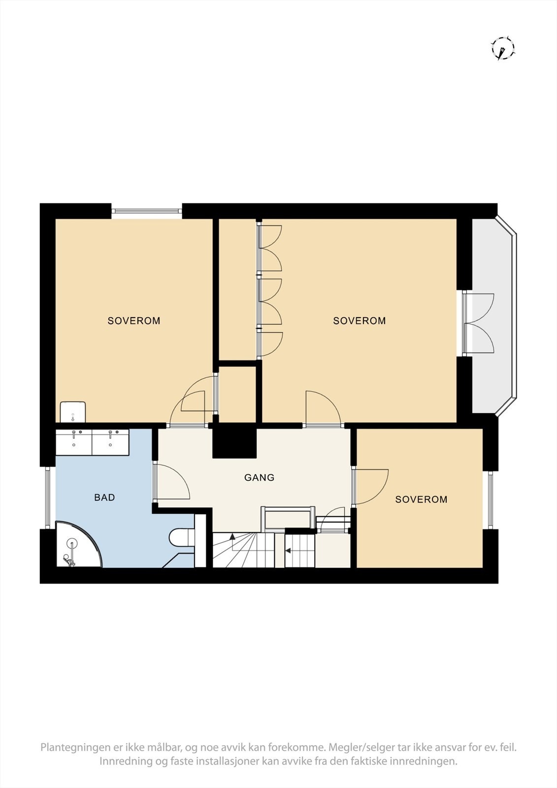 Plantegning 2. Etasje. Galleribilde