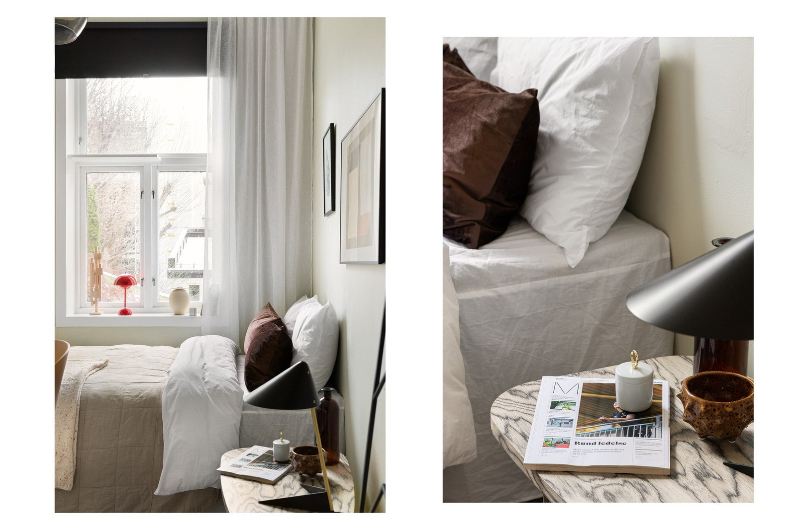 Begge rommene har en rolig og skjermet beliggenhet i leiligheten og egner seg godt som soverom, barnerom eller hjemmekontor etter behov. Galleribilde