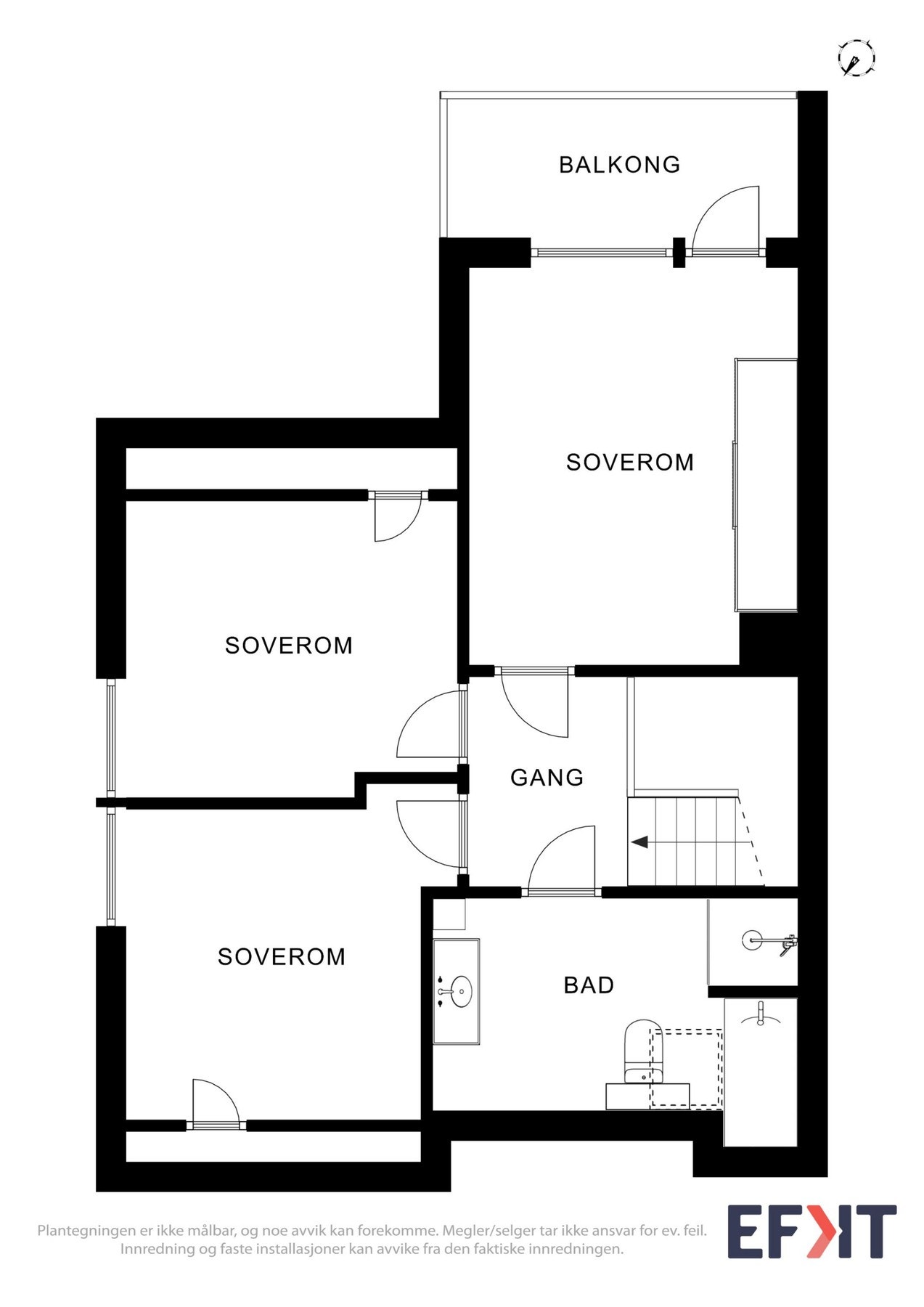 Plantegninger loft Galleribilde