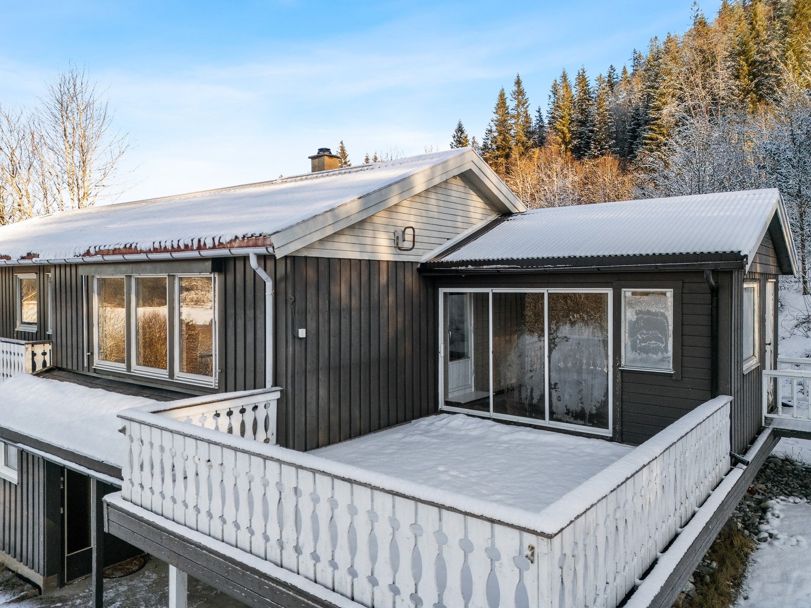 Utestue og veranda. Galleribilde