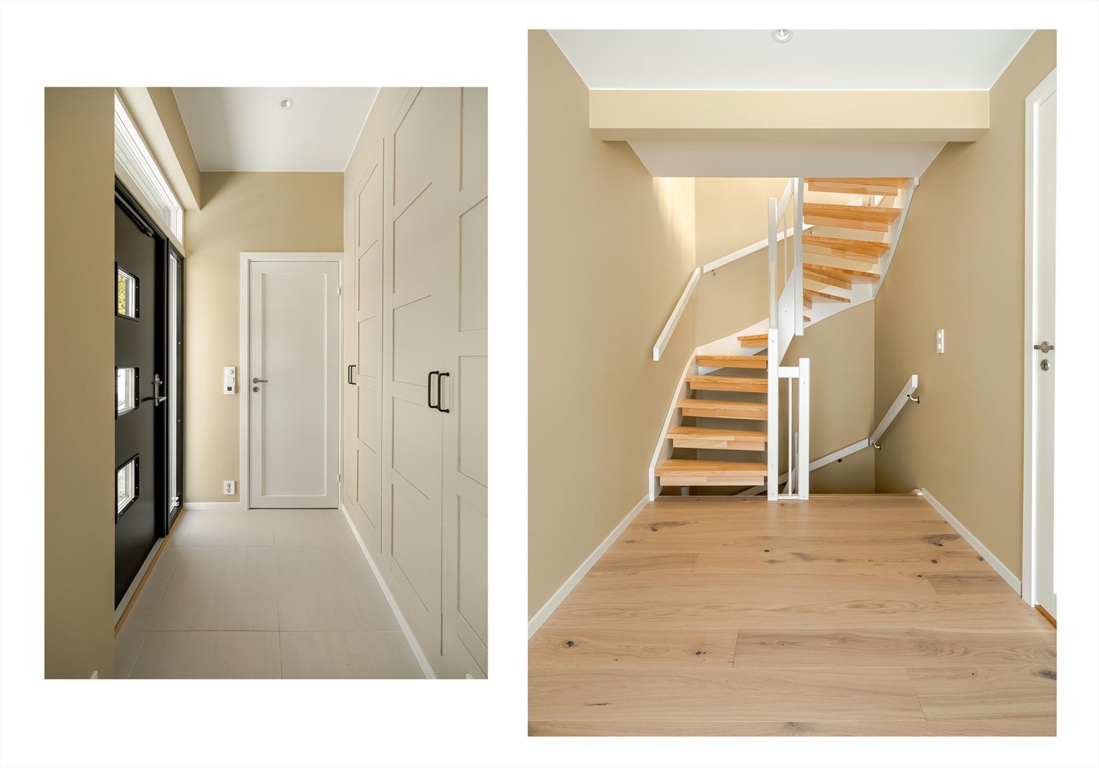 Lys og innbydende entré. Galleribilde