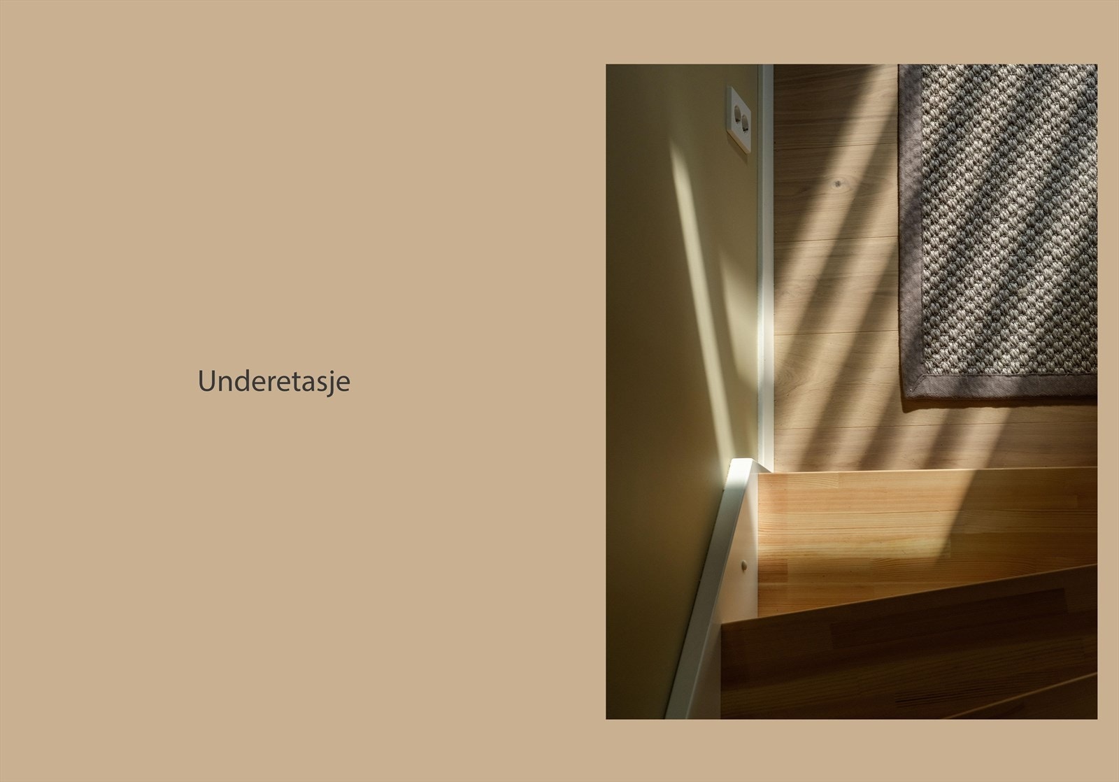 Underetasjen inneholder trapperom, bad/vaskerom, 2 soverom og garasje med bilheis. Galleribilde