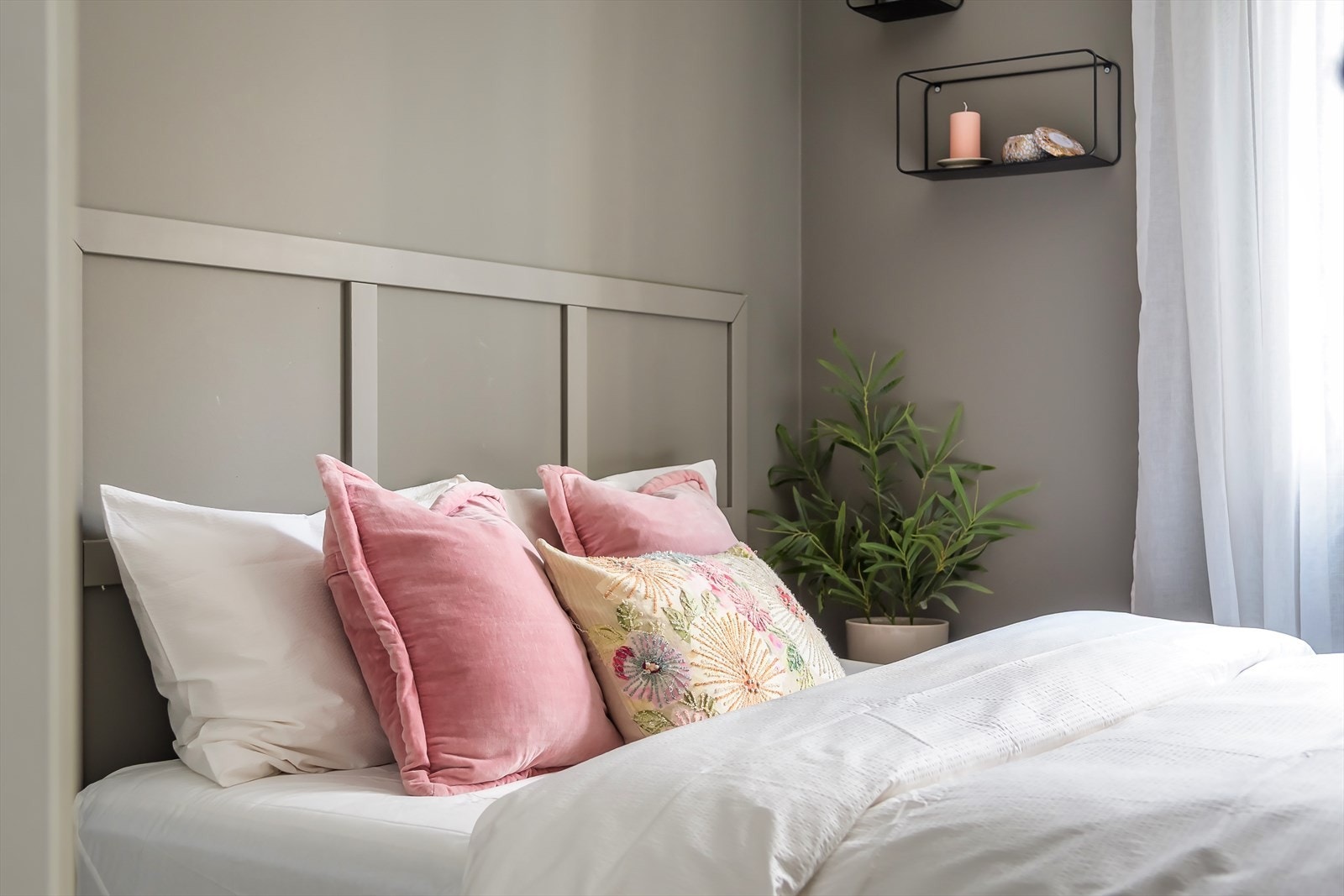 Legg merke til de lekre detaljene i dette rommet! Galleribilde