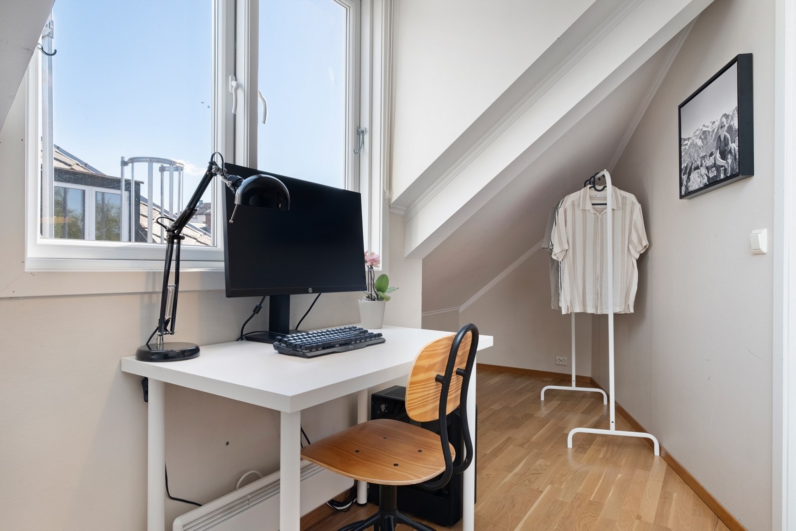 Leiligheten varmes opp via elektrisitet. Galleribilde