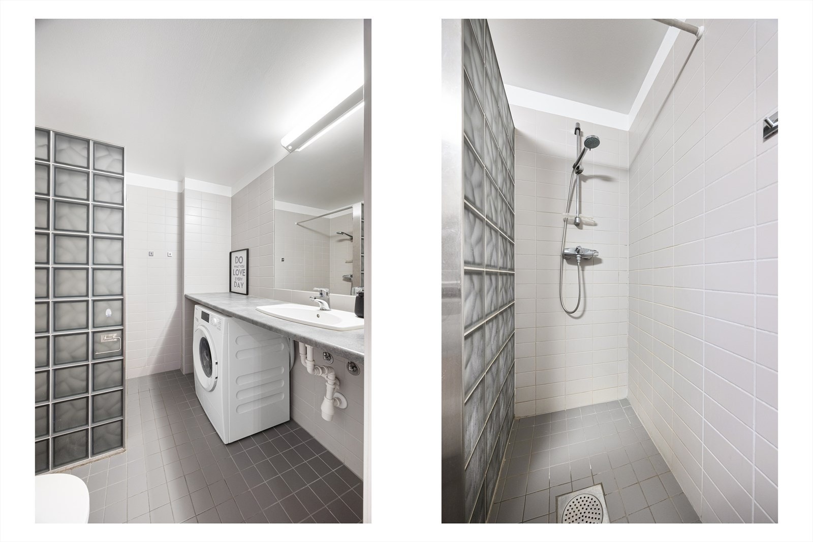 Opplegg for vaskemaskin samt mekanisk avtrekk Galleribilde