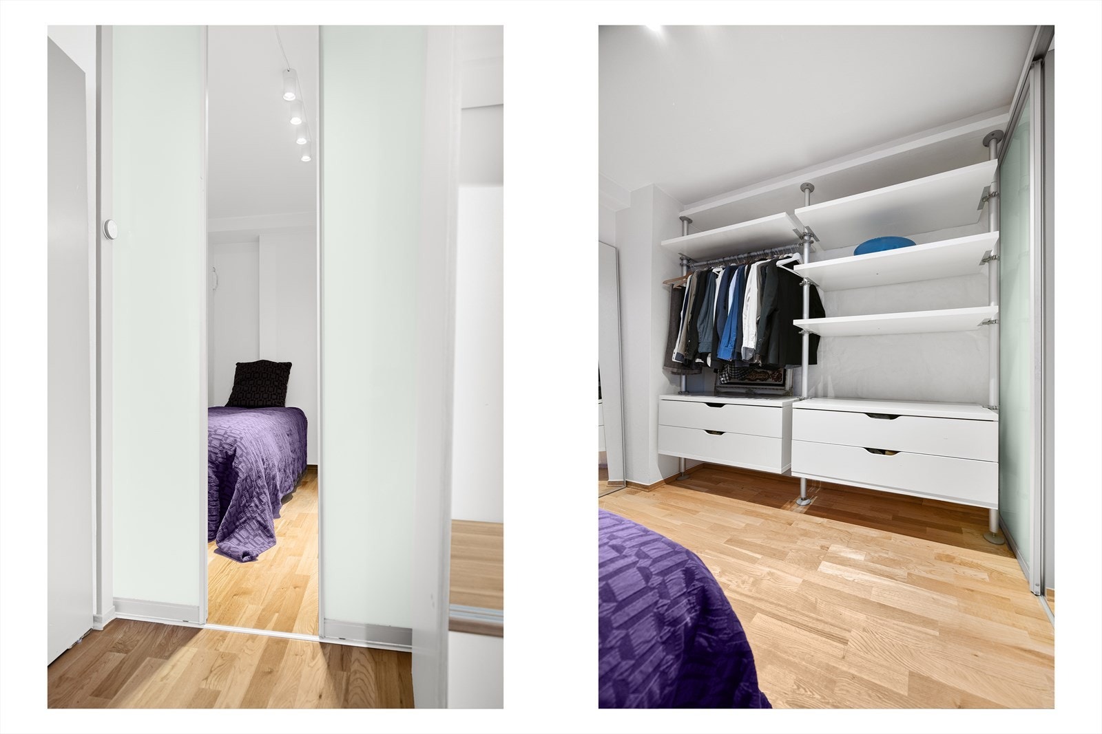 Praktisk garderobeløsning Galleribilde