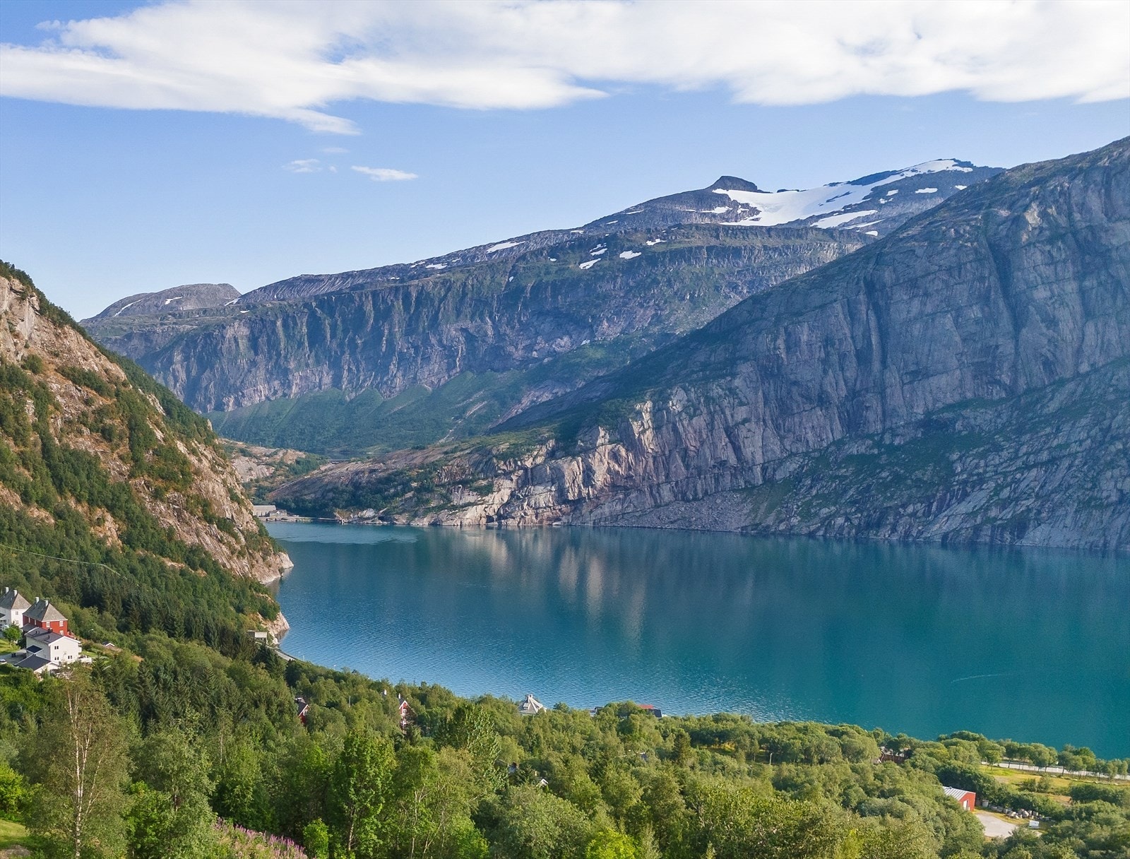 Natur området sommer. Galleribilde