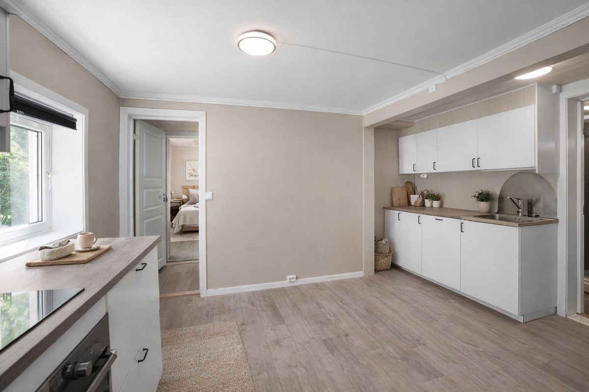 Mulighet for å sette inn et spisebord med plass til 4. Galleribilde