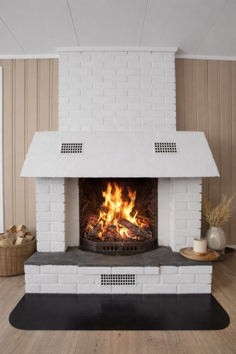 Kjekt med peiskos. Galleribilde