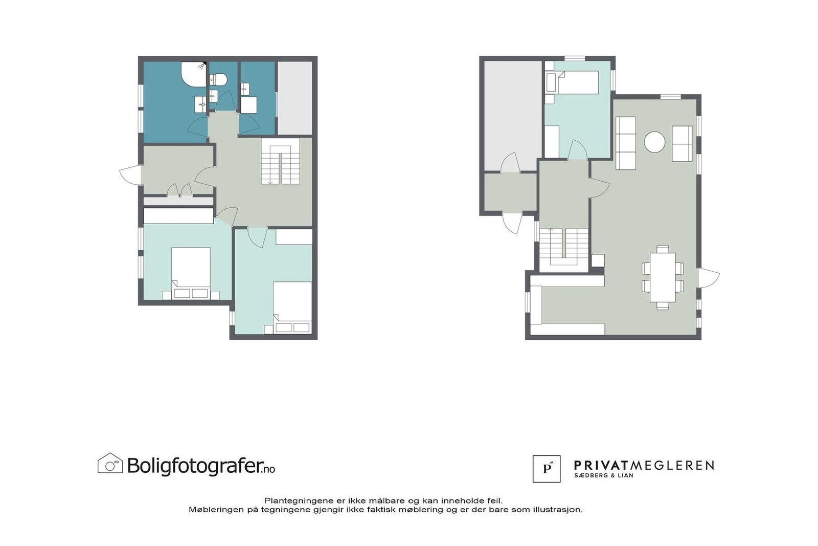 2D planskisse / samlet Galleribilde