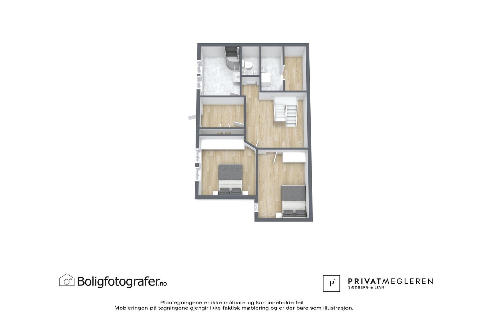 3D Skisse / Underetasje Galleribilde