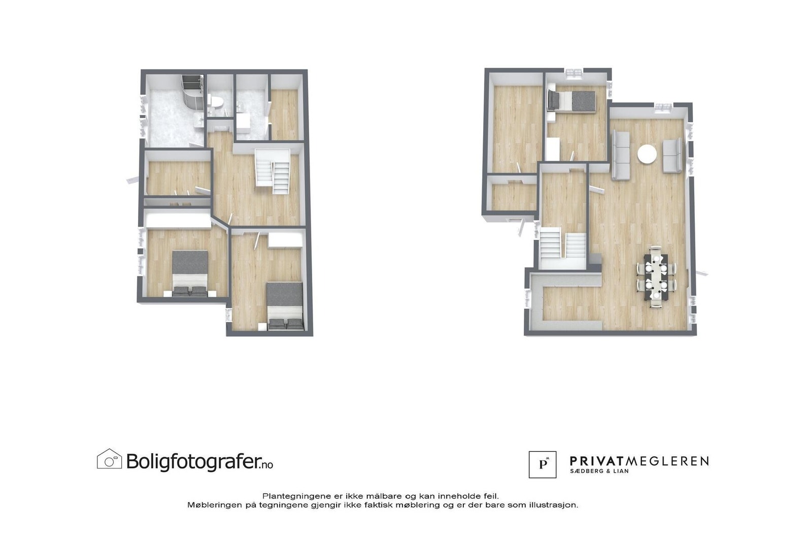 3D Planskisse / samlet Galleribilde
