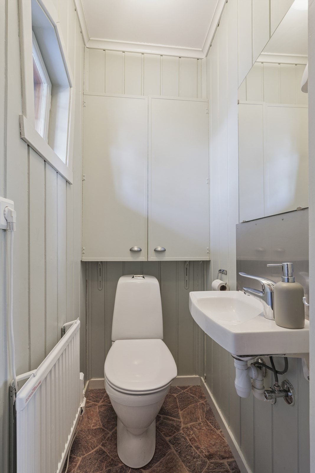 1. etasje har også en praktisk WC Galleribilde