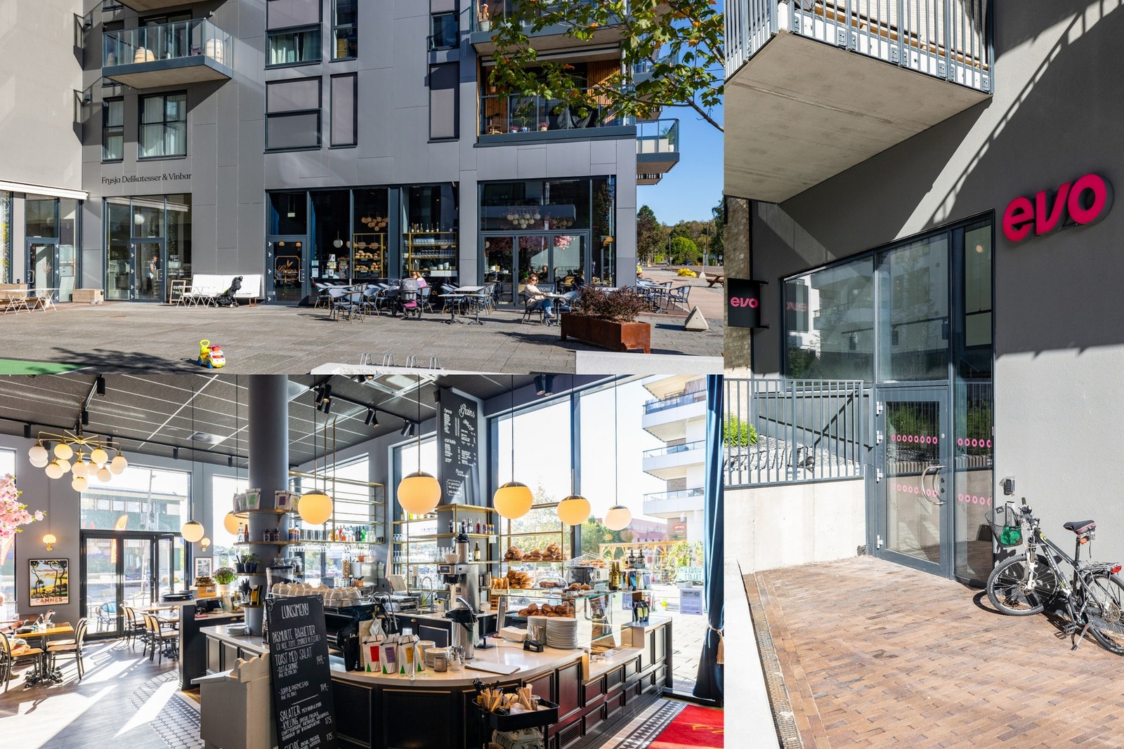 Frysjaparken er få min. gange unna. med bl.a. kafè, pub, Meny, frisør, apotek, veterinær, treningsenter og mer kommer Galleribilde