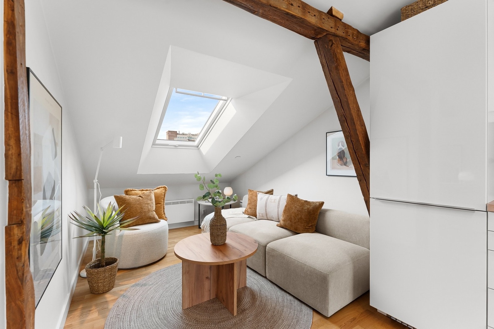 Den gode planløsningen legger til rette for innredning i flere soner. Galleribilde