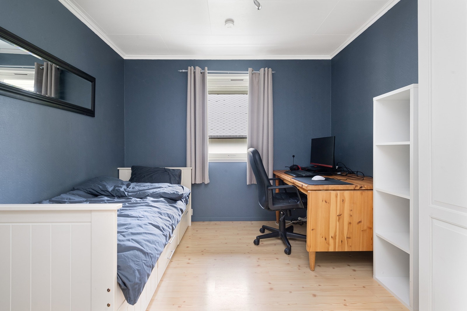 Soverom 2. Foto: Espen A. Istad / STUDIO ISTAD Galleribilde