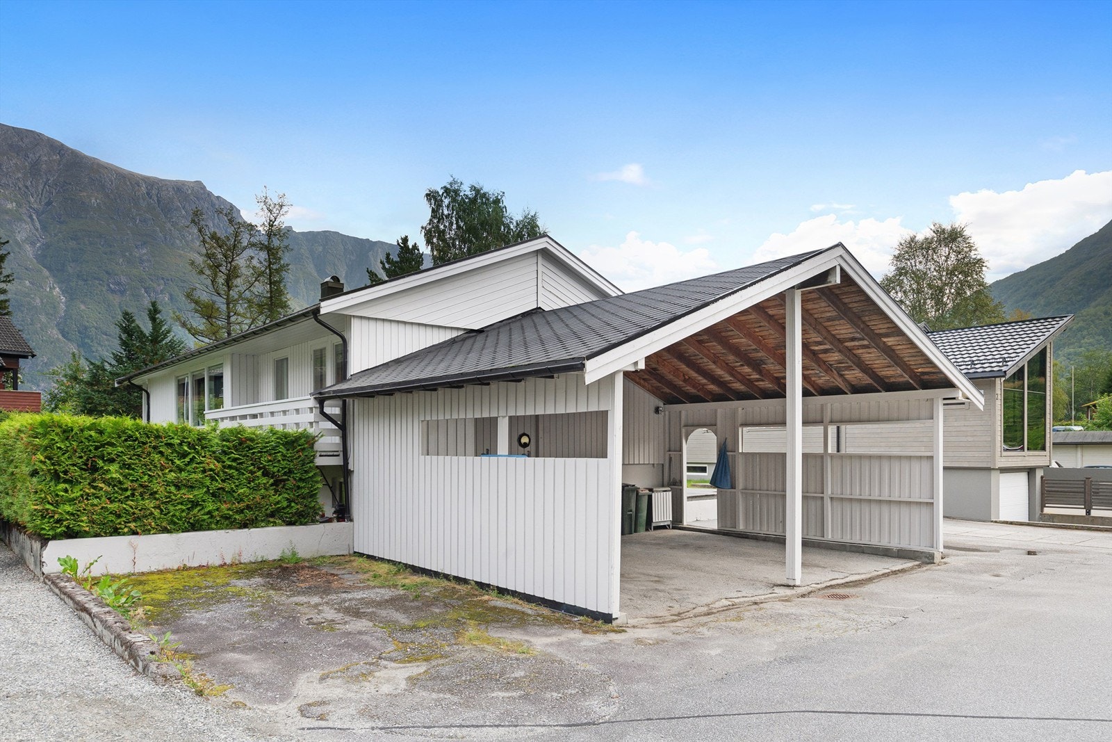 Carport. Foto: Espen A. Istad / STUDIO ISTAD Galleribilde