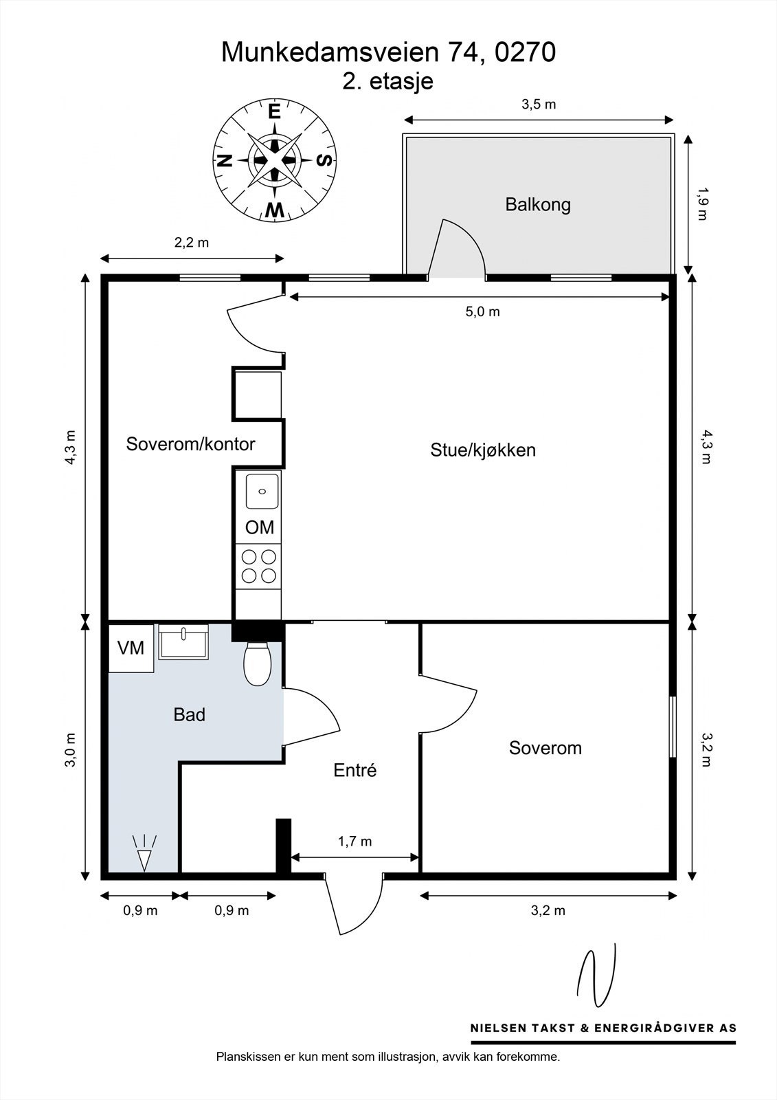 Plantegning. Galleribilde