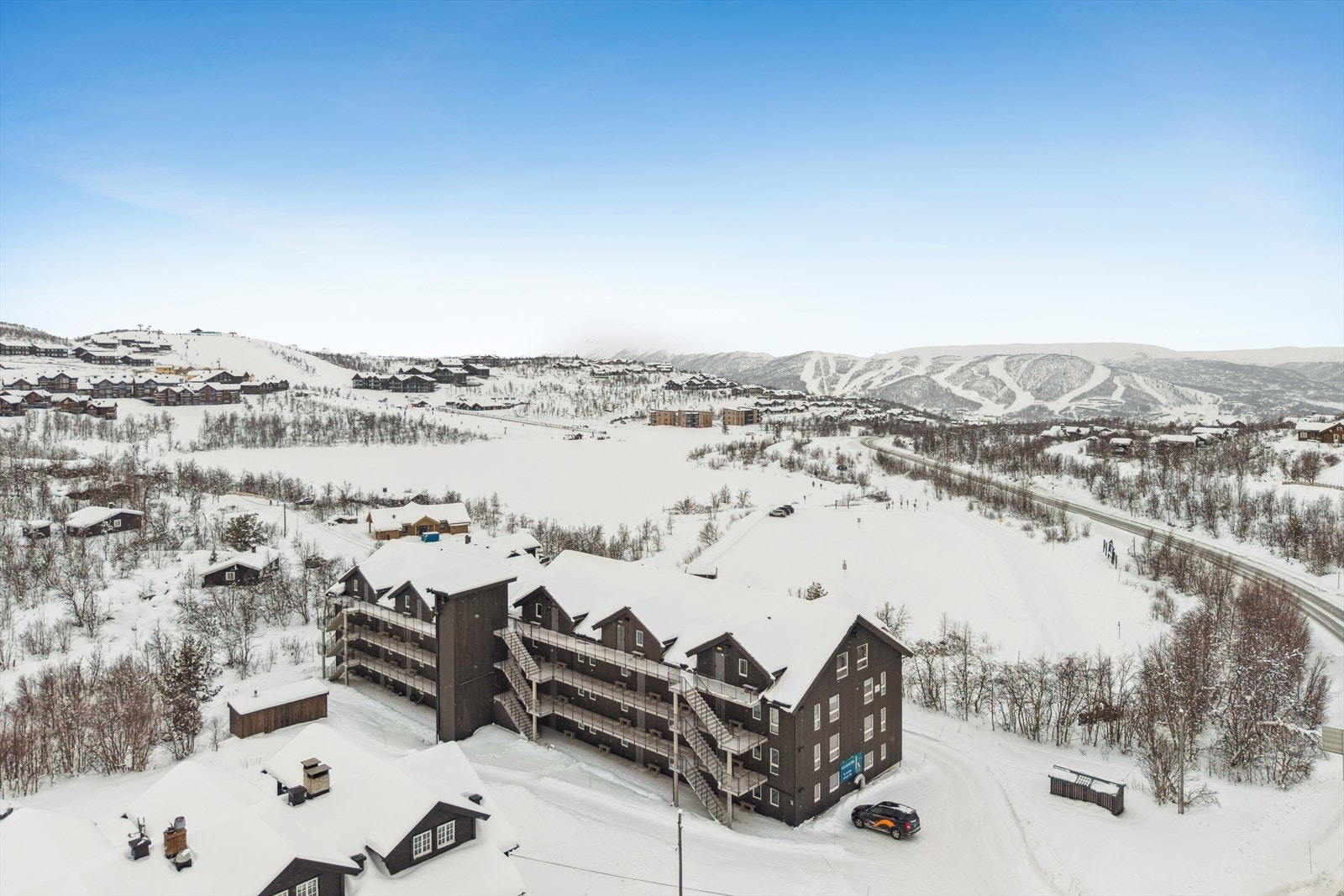 Kikut - Kort vei til alpint og/eller langrenn på vinteren Galleribilde